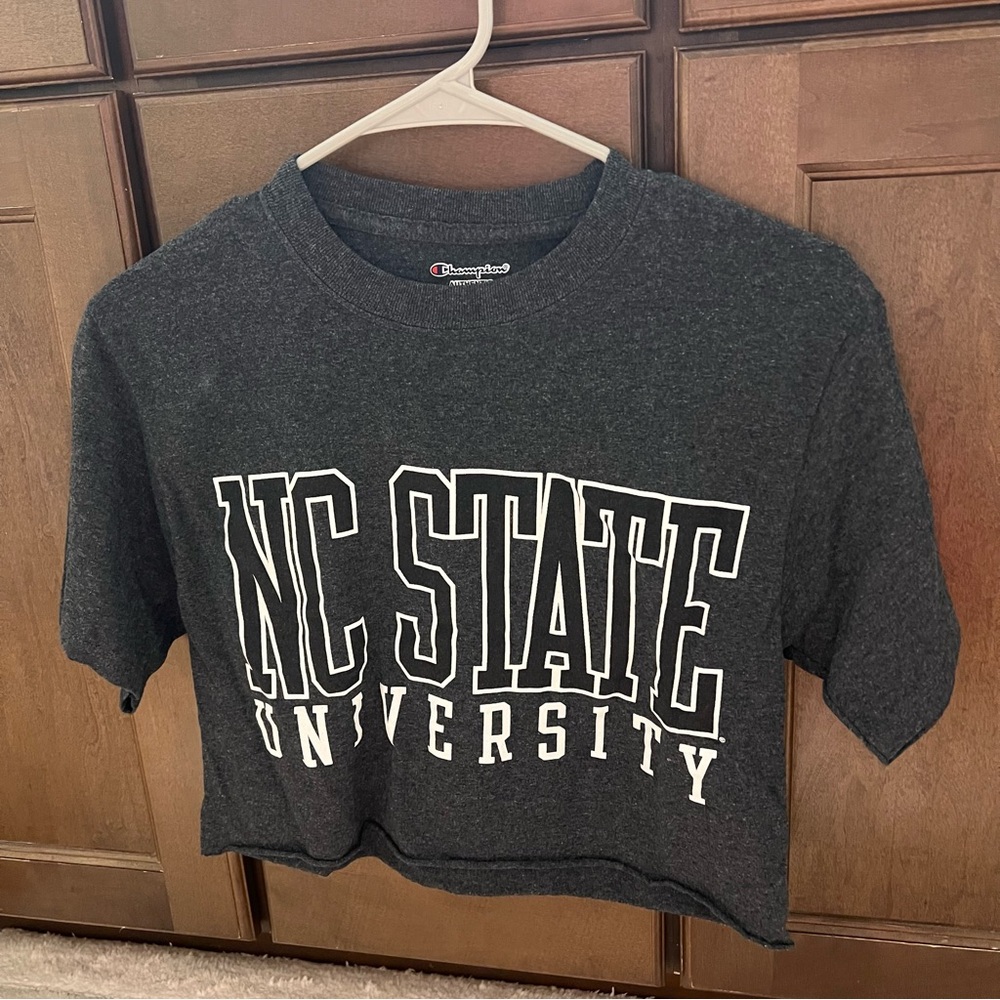 NC State cropped shirt
